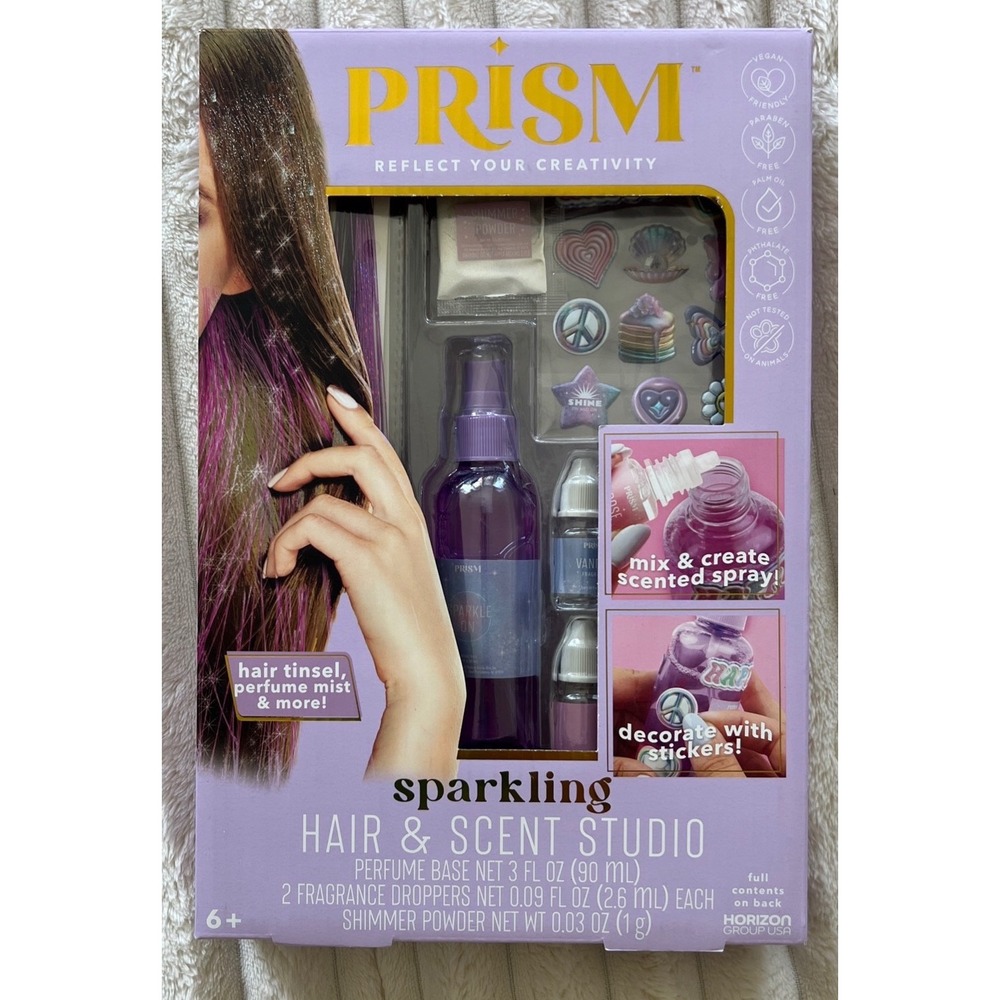 Prism Sparkling Hair & Scent Studio DIY Kit Hair Tinsel & Perfume Mist 232324RF